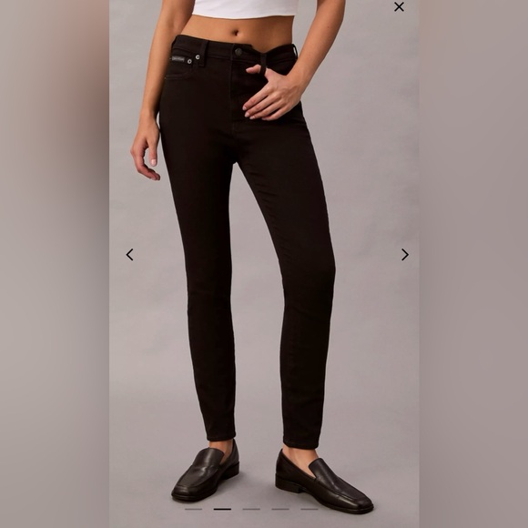 Calvin Klein Black Denim Pants NWT - Picture 1 of 9